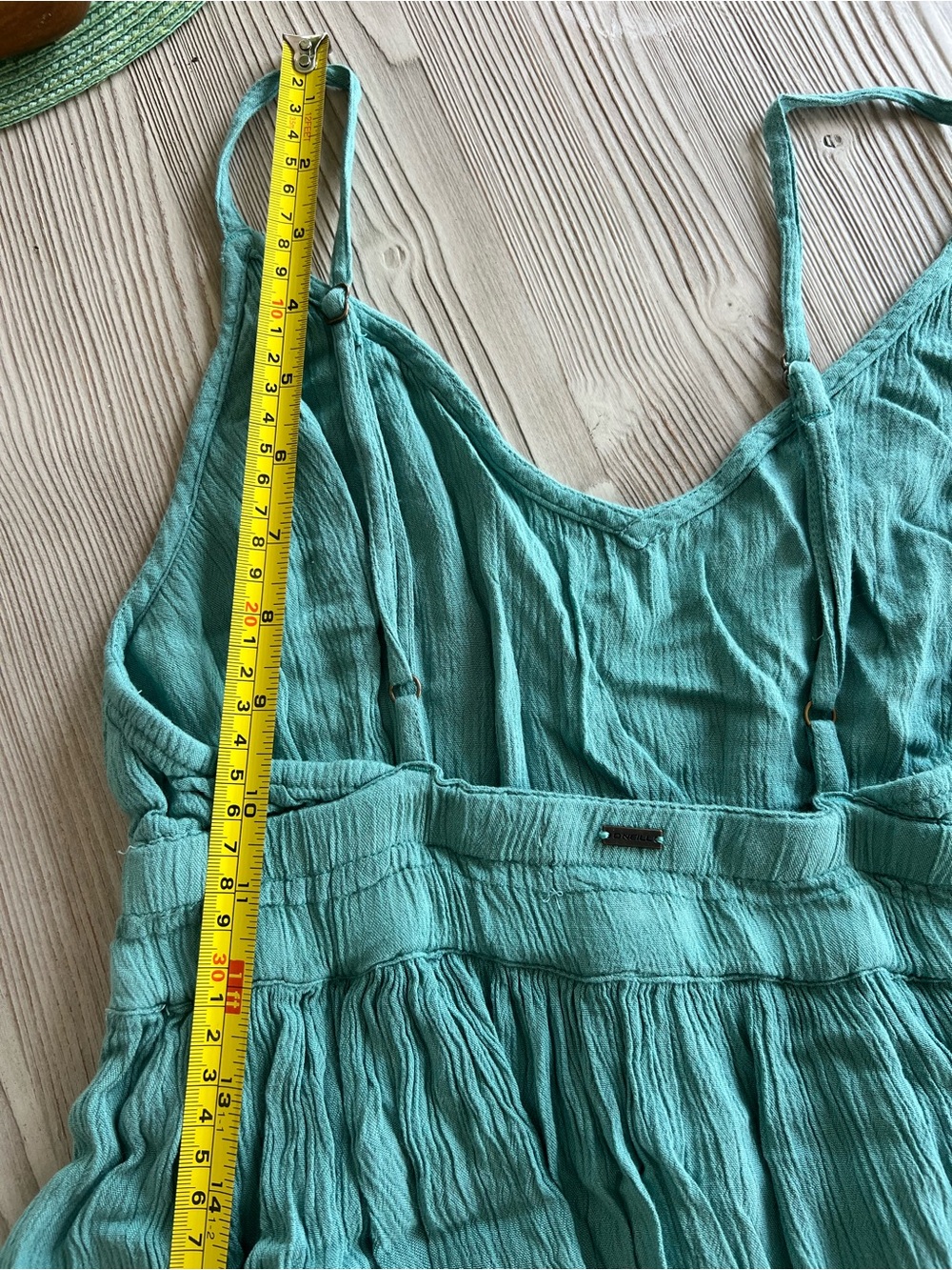 O'Neill Green Spaghetti-Strap Camisole Top - Picture 10 of 13